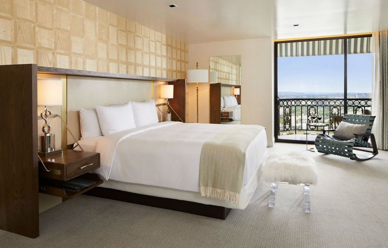 The London West Hollywood At Beverly Hills Luaran gambar A bedroom at the Wynn